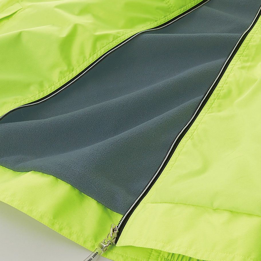 裏のフリース部分	