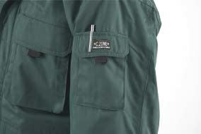 左袖ペン差し付きポケット