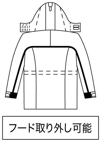 防水防寒着コート