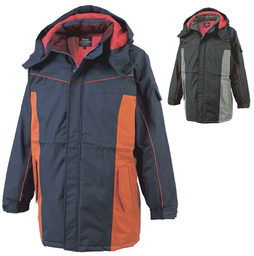 【防水】防寒着コート(耐水圧8000mm)(防風) [XEB-601]