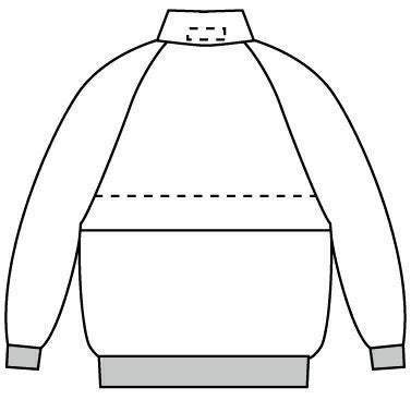 背中のイラスト画像