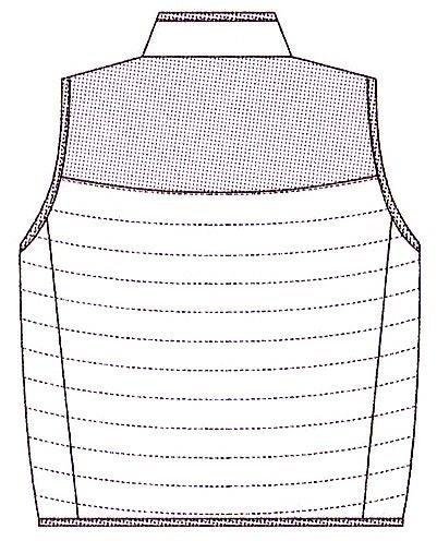 背中のイラスト画像