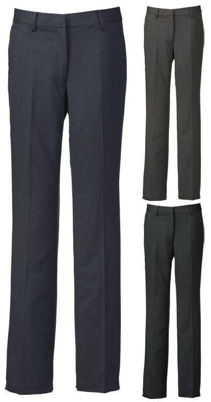 【スリムタイプ】レディース用スラックス（ノータック） [ARB-KM8384]