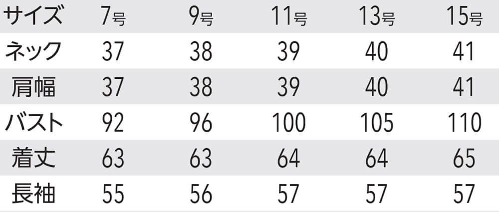 サイズ表
