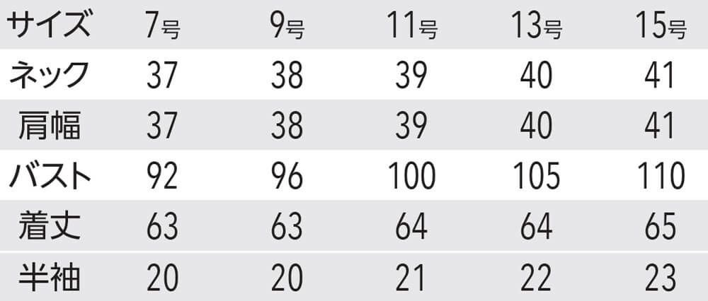 サイズ表