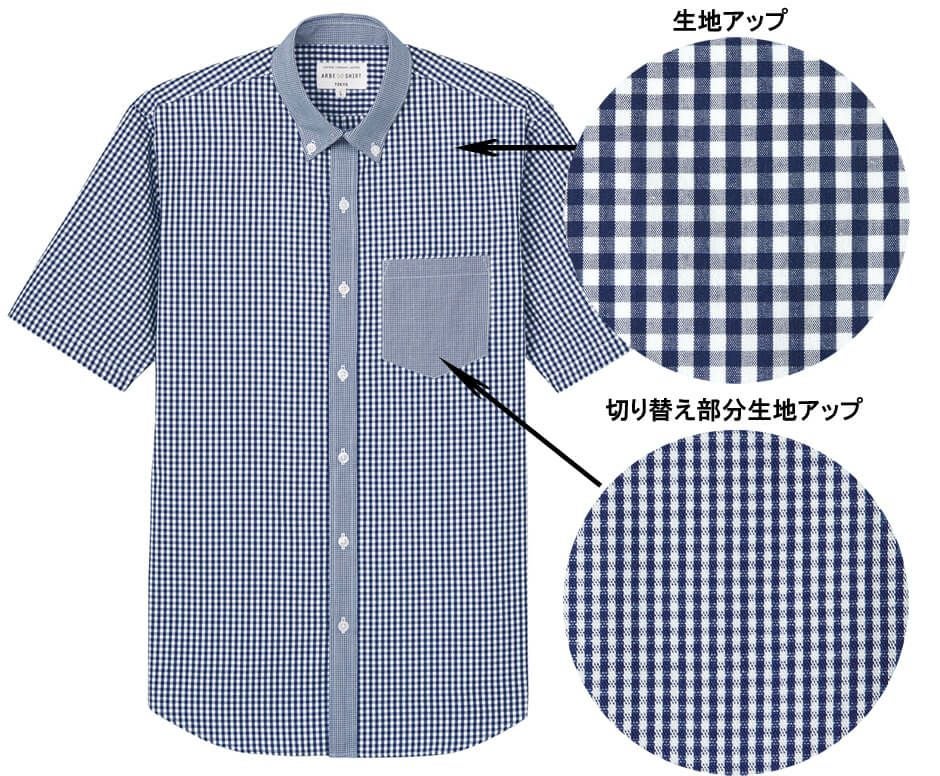 ブルー生地アップ画像