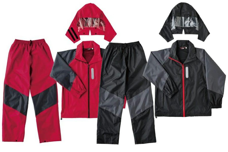 作業用レインコート・上下セット（耐水圧10000mm）