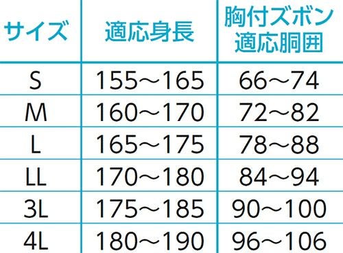 サイズ表