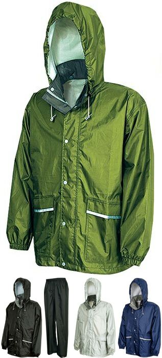 蒸れないレインコート雨合羽