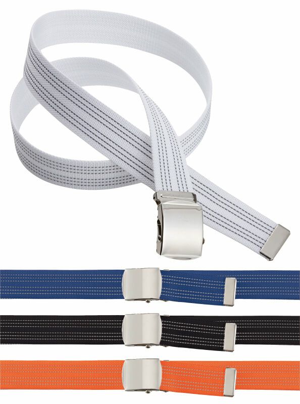 ローラー作業用ベルト（反射糸入り）