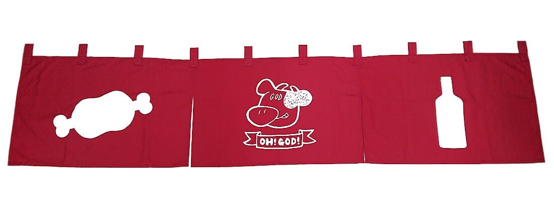 カフェ＆ダイニング・オーゴッド様のオーダー暖簾