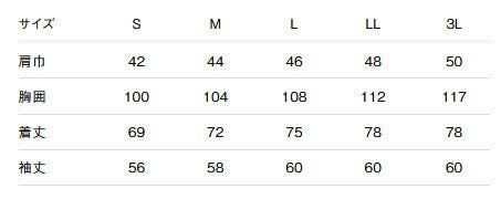 サイズ表