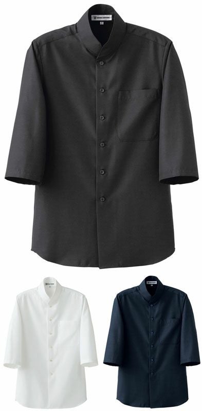 7分袖シャツコート [7-BA1077]