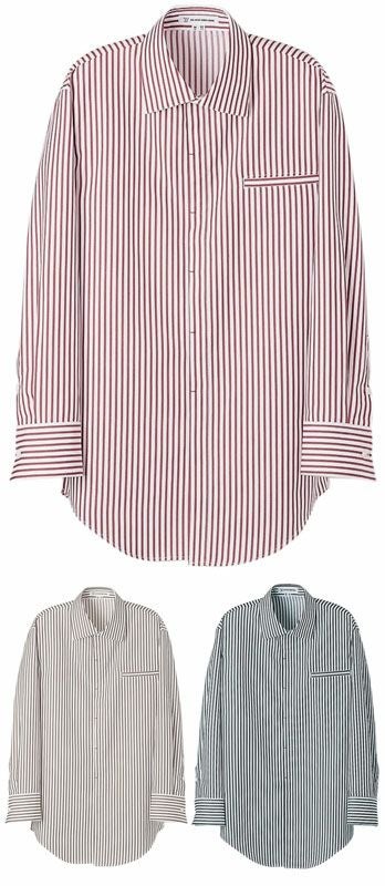 【男性用】長袖ドゥエボットーニシャツ [7-WH7615]