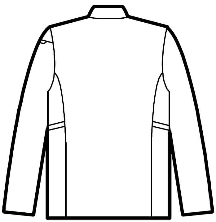 バックスタイルイラスト画像