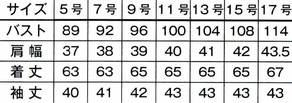 サイズ表
