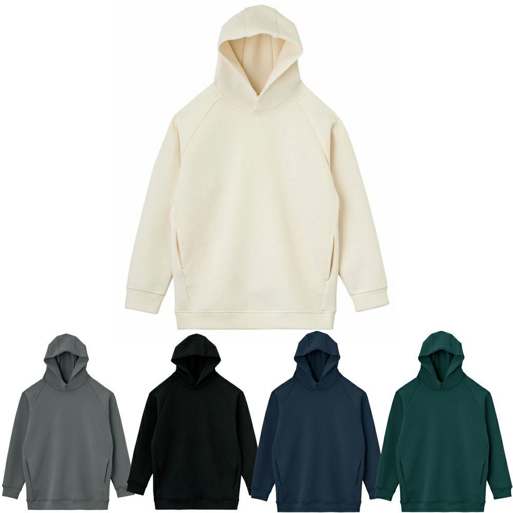 【脇ポケット付き】ドライプルオーバーパーカー(抗菌防臭) 