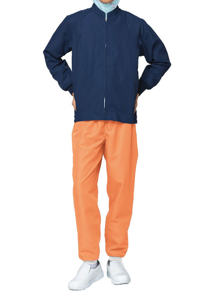 衛生パンツ着用写真：オレンジ