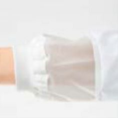 【袖口メッシュ&鹿の子ニット(インナー)】<br>しめつけ感を和らげつつ、体毛の落下を軽減