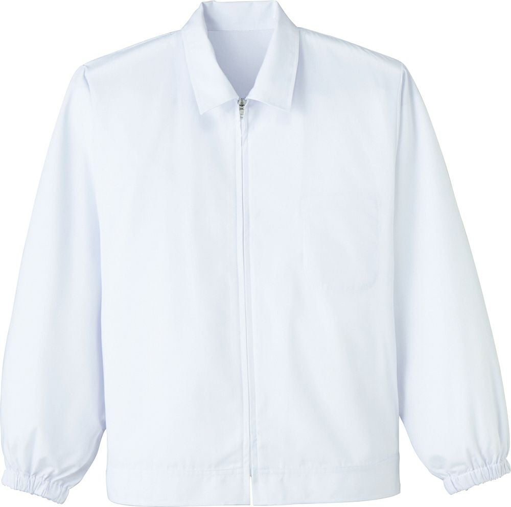 【男女兼用】長袖ジャンパー [SRV-FA671]　ホワイト