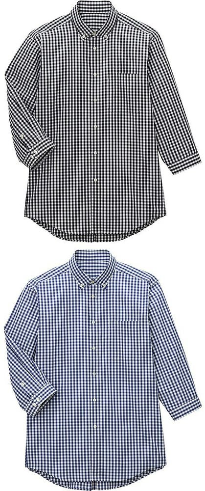 ギンガムチェックシャツ [ボタンダウン] [SRV-SBSU-2001]