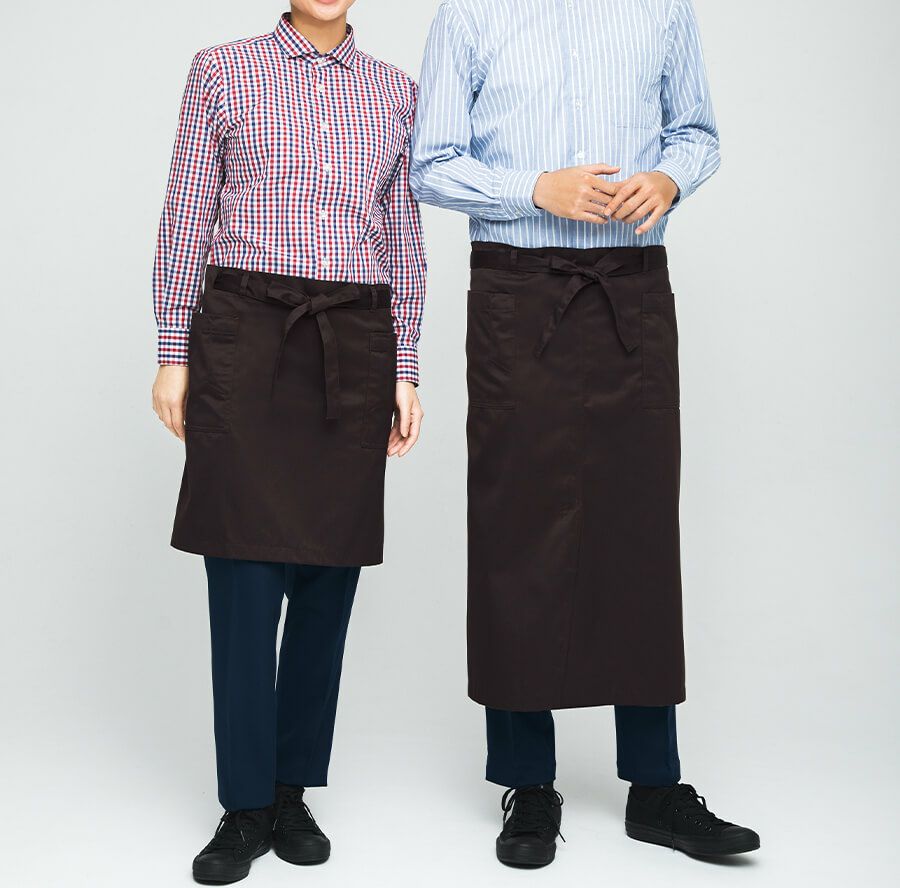 長袖ワイシャツ着用写真