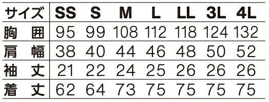 サイズ表
