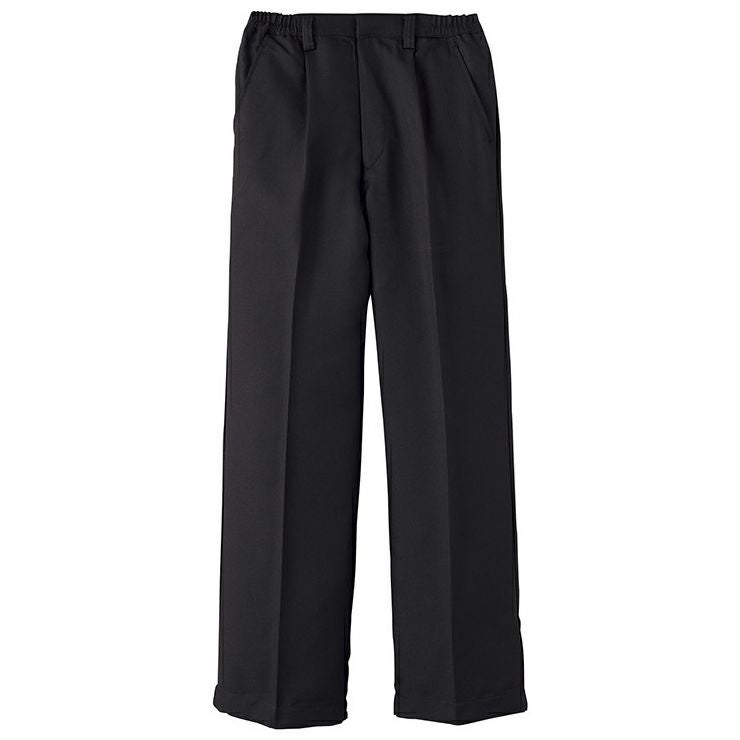 男女兼用スラックス[SRV-CP5438]　ブラック