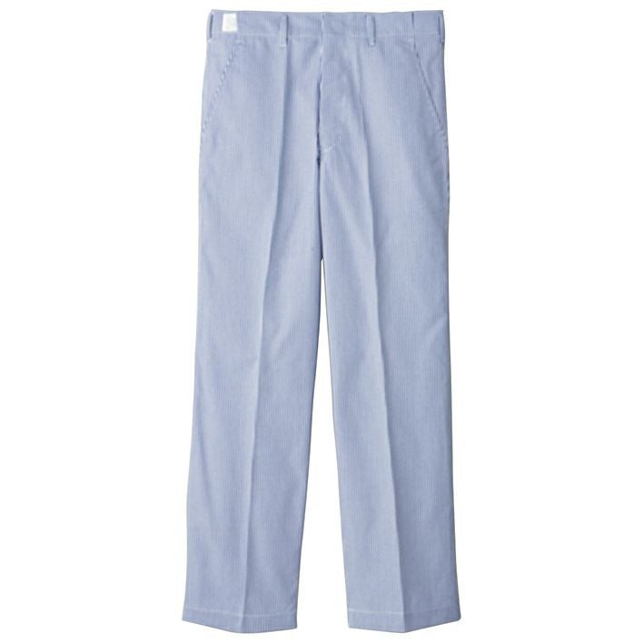 [ストライプ]厨房向け衛生パンツ　ストライプ