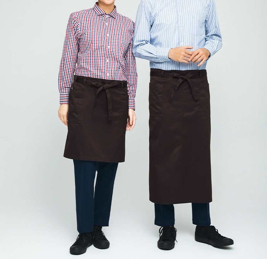 ソムリエエプロン着用写真