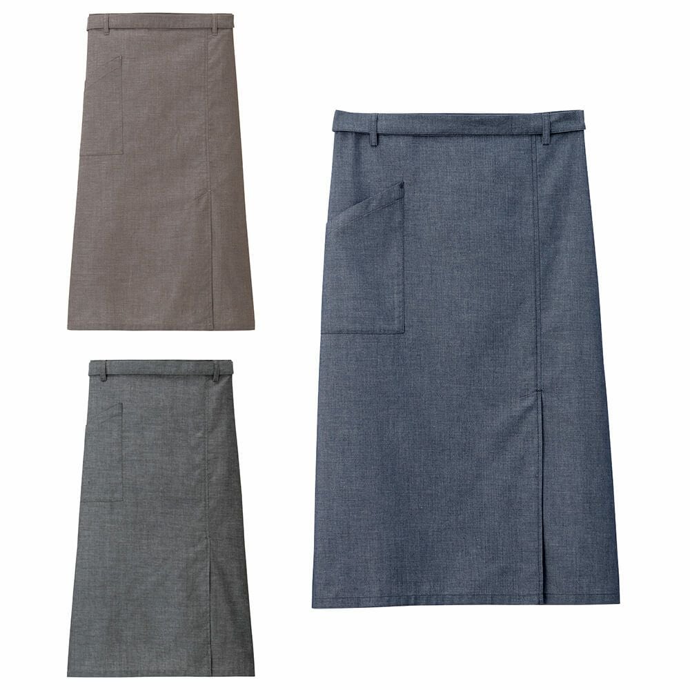 腰巻きロングエプロン [SRV-SAPU-1302]