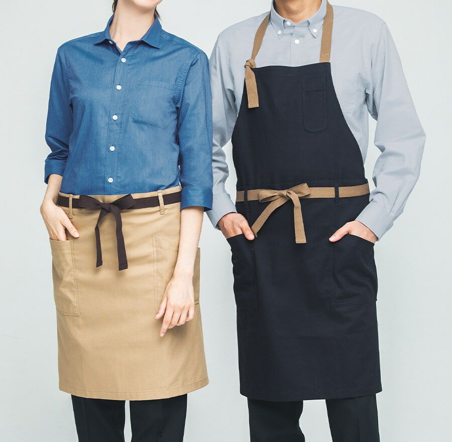 エプロン着用写真