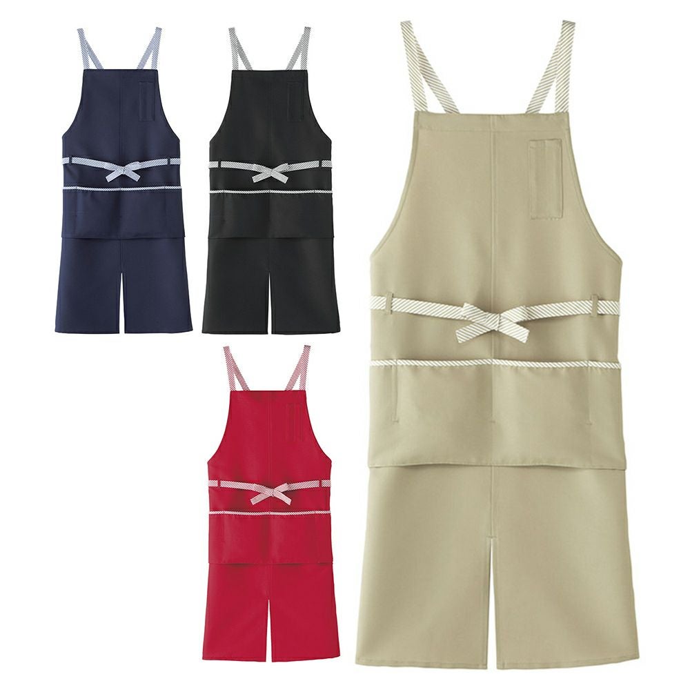 胸あてエプロン [制電] [防脱色]