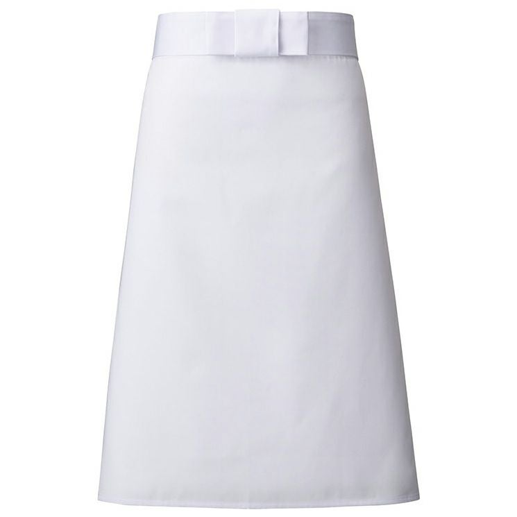 調理前掛 [厚手] [綿100％] [SRV-TC35]　ホワイト