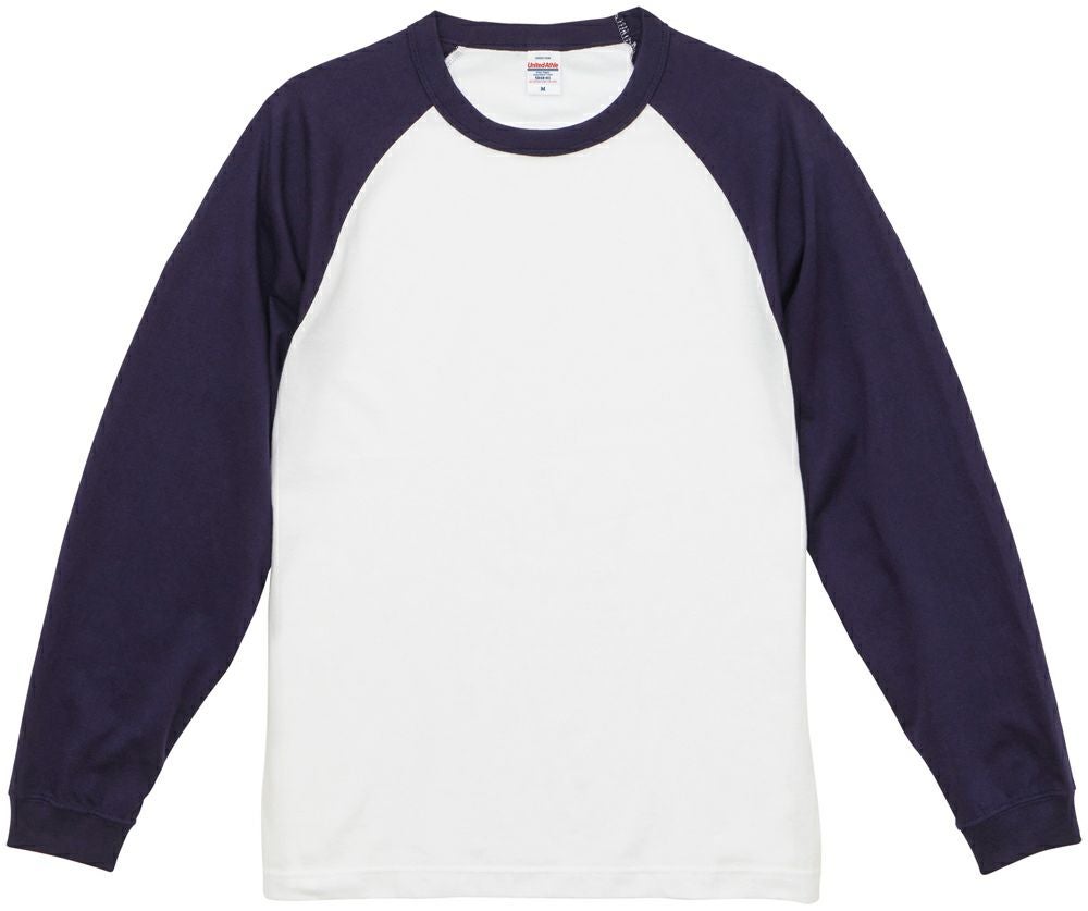 United Athle] 5.6オンス ラグラン ロングスリーブ Tシャツ(1.6