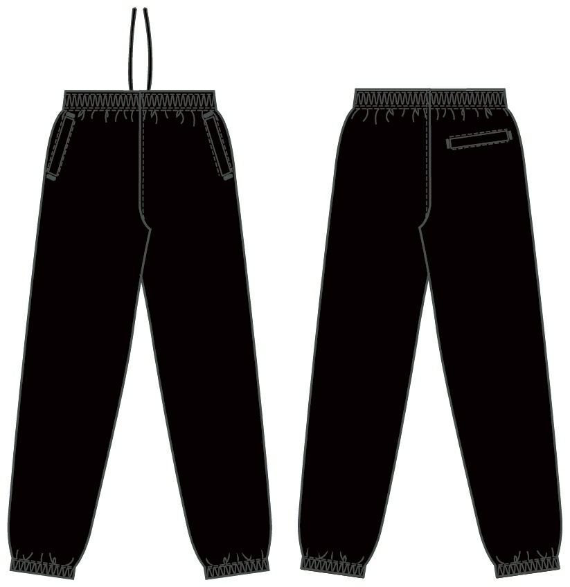 United Athle] コットンライク ナイロン トレーニング パンツ(一重