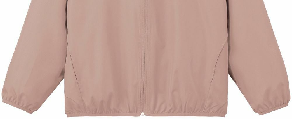 袖口・裾口は同色のバインダー始末