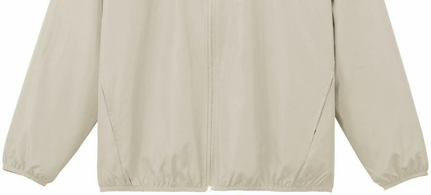 袖口・裾口は同色のバインダー始末