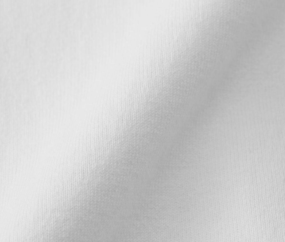 オープンエンド糸を使用した厚手の天竺生地