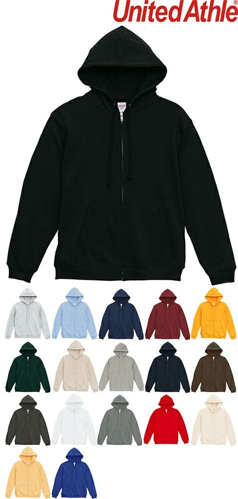 [United Athle] スウェット・フルジップ パーカー(8.8オンス) [CAB5397-01]