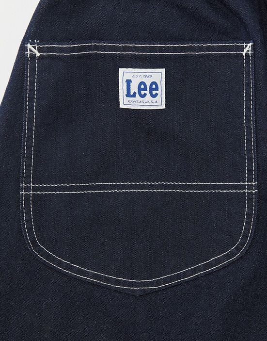 背面にLeeワークウェアオリジナルネームタグ