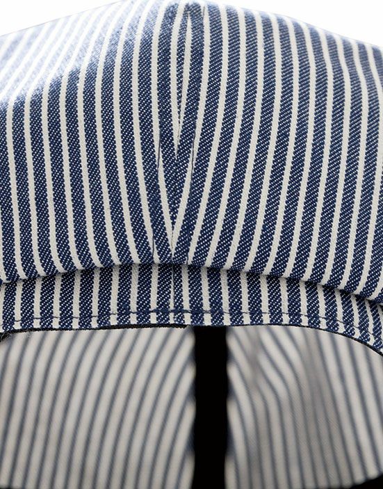 ホワイト×ブルーの背面