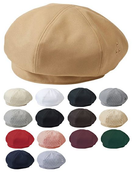 ベレー帽 [防脱色] [男女兼用] [SRV-AN5103]