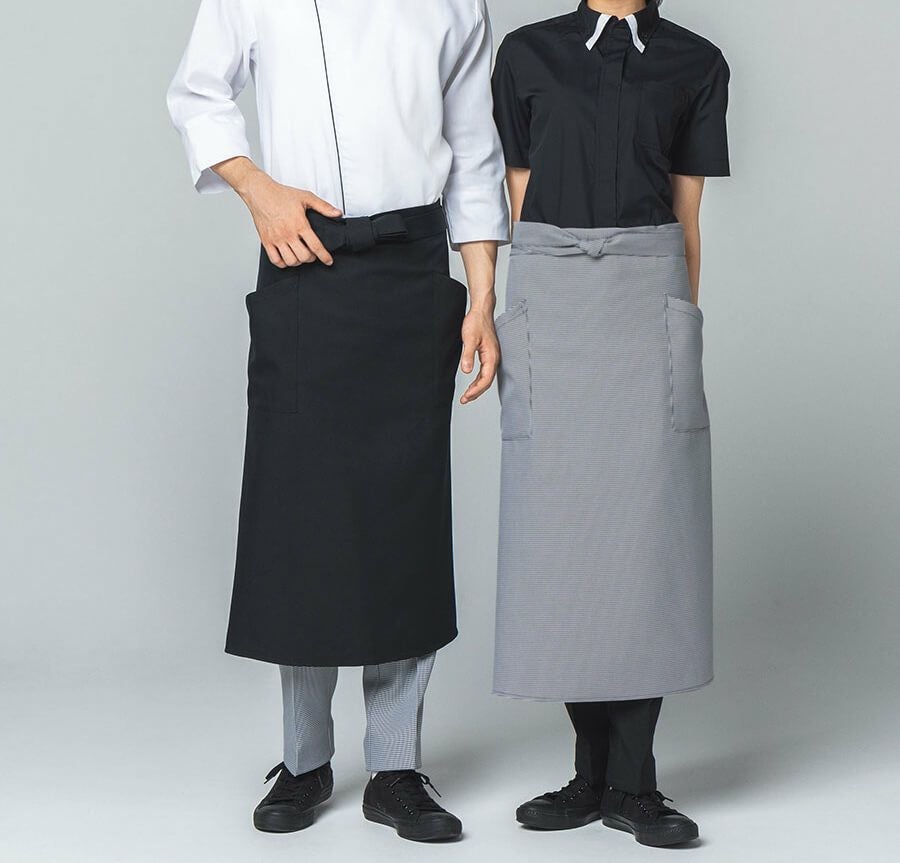 エプロン着用写真