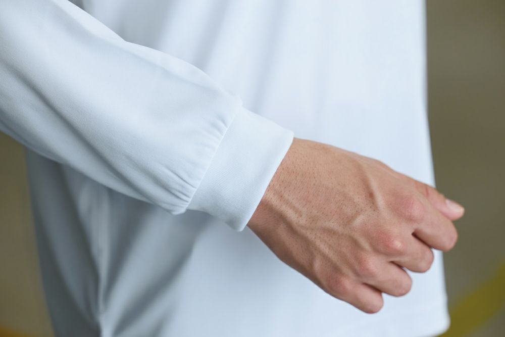 締め付け感が少ない柔らかリブ