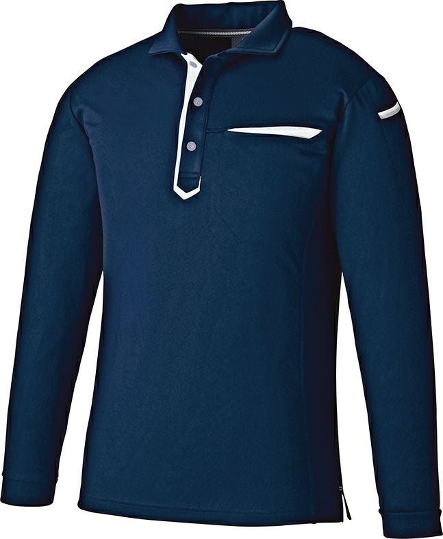 ネイビー×グレー