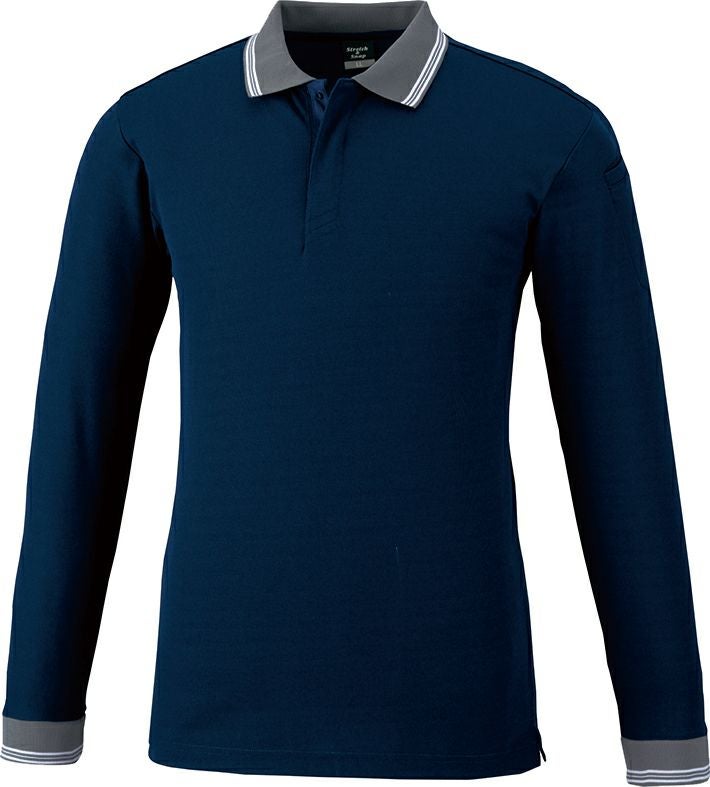 ネイビー×グレー