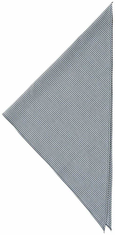 チェック ホワイト×ネイビー