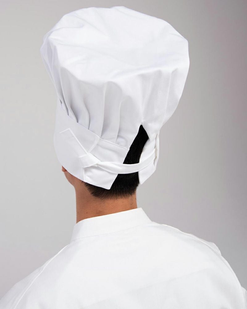 [SEVEN UNIFORM] コック帽 JW4649-0 白洋社 新品7枚 コック帽（後紐調節付）＜男女兼用＞ [7-JW4649]│名入れロゴ刺繍