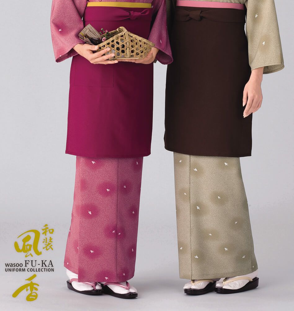 【日本製】和風スカート [千鳥柄] [女性用] [KY-SK9029-SK9030]